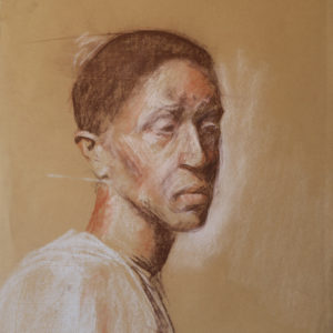 Portrait in Earth Tones